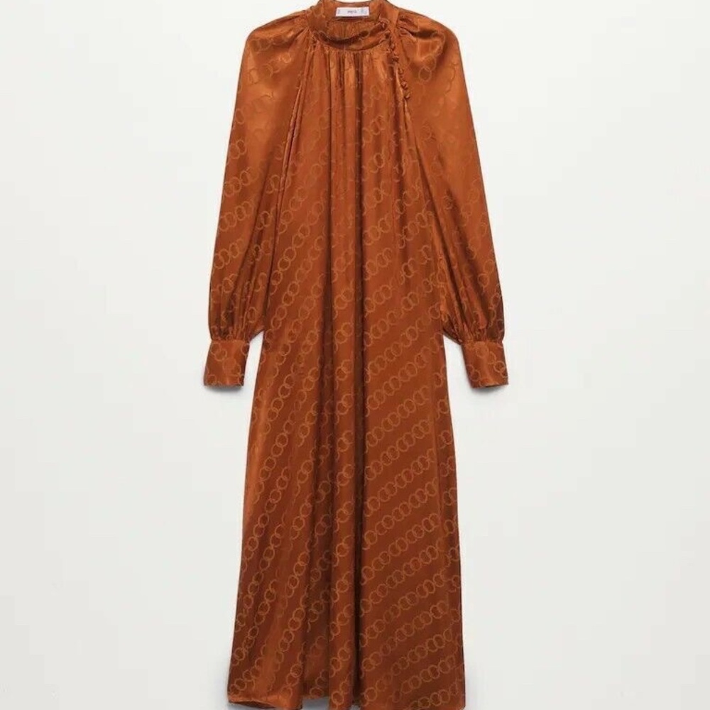 mango Flowy Long Dress